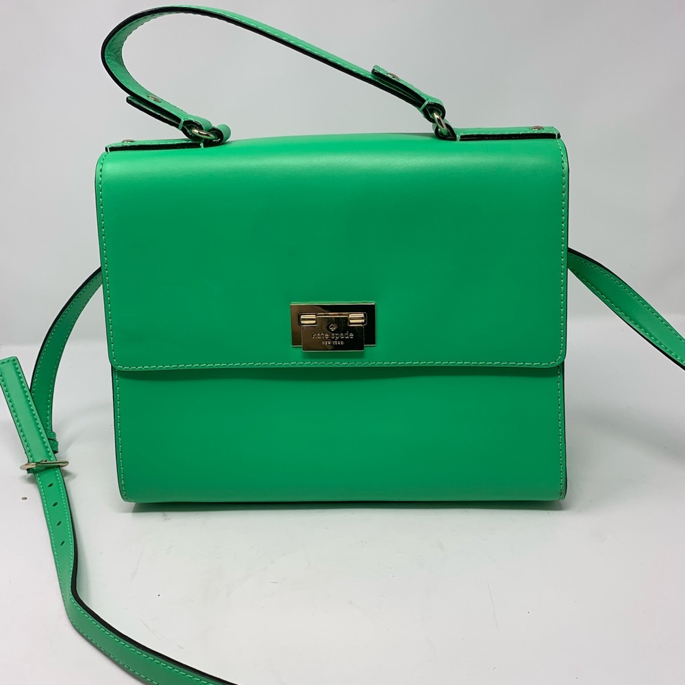 Emerald Green Kate Spade Hand Bag